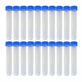 Round bottom centrifuge tubes with Screw-on Cap