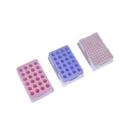 Laboratory Biology 24/96Well Cooling Tube Rack Low Temperature Indicator Ice Box PCR Cooler For 0.2/0.5ml PCR Tubes