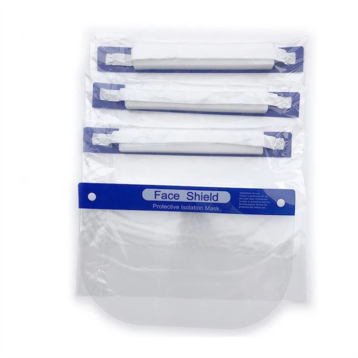 Medical Plastic Ware Anti-fog Full Face Shield With Transparent Clear Surface - Image 3