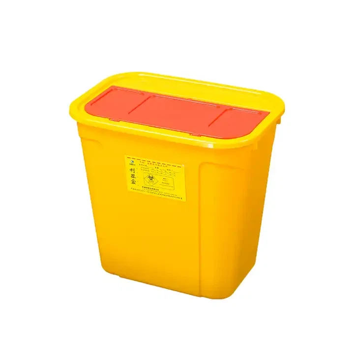 Sharp Container Disposable Medical 5 Quarts Square Shape Sharp Container - Image 2