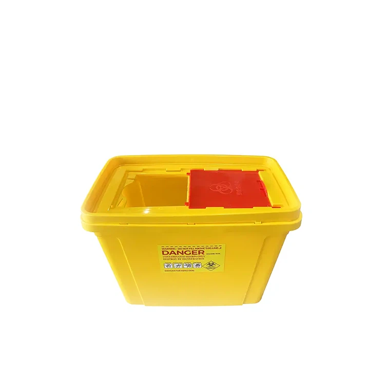 Sharp Container Disposable Medical 5 Quarts Square Shape Sharp Container - Image 3