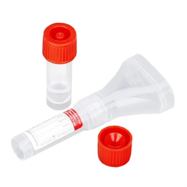 Specimen Collection Funnels Sterile Saliva Collection Tube Kit With Funnel Sample Collector ...