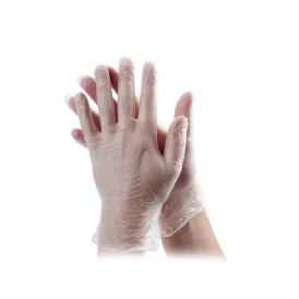 Disposable Powder Free Vinyl PVC Examination Gloves