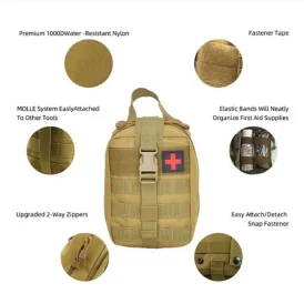 Portable Outdoor Military Multifunction Wilderness...
