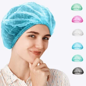 Polypropylene Blue Disposable Clip Caps